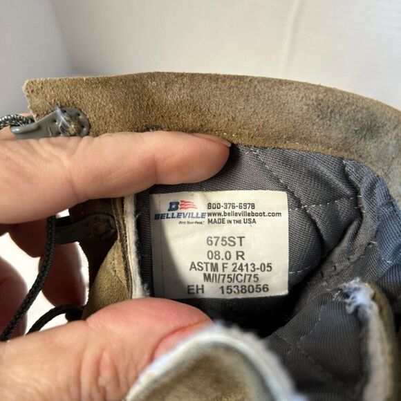 Belleville Steel Toe Insulated Gore-Tex combat boots - Picture 4 of 6